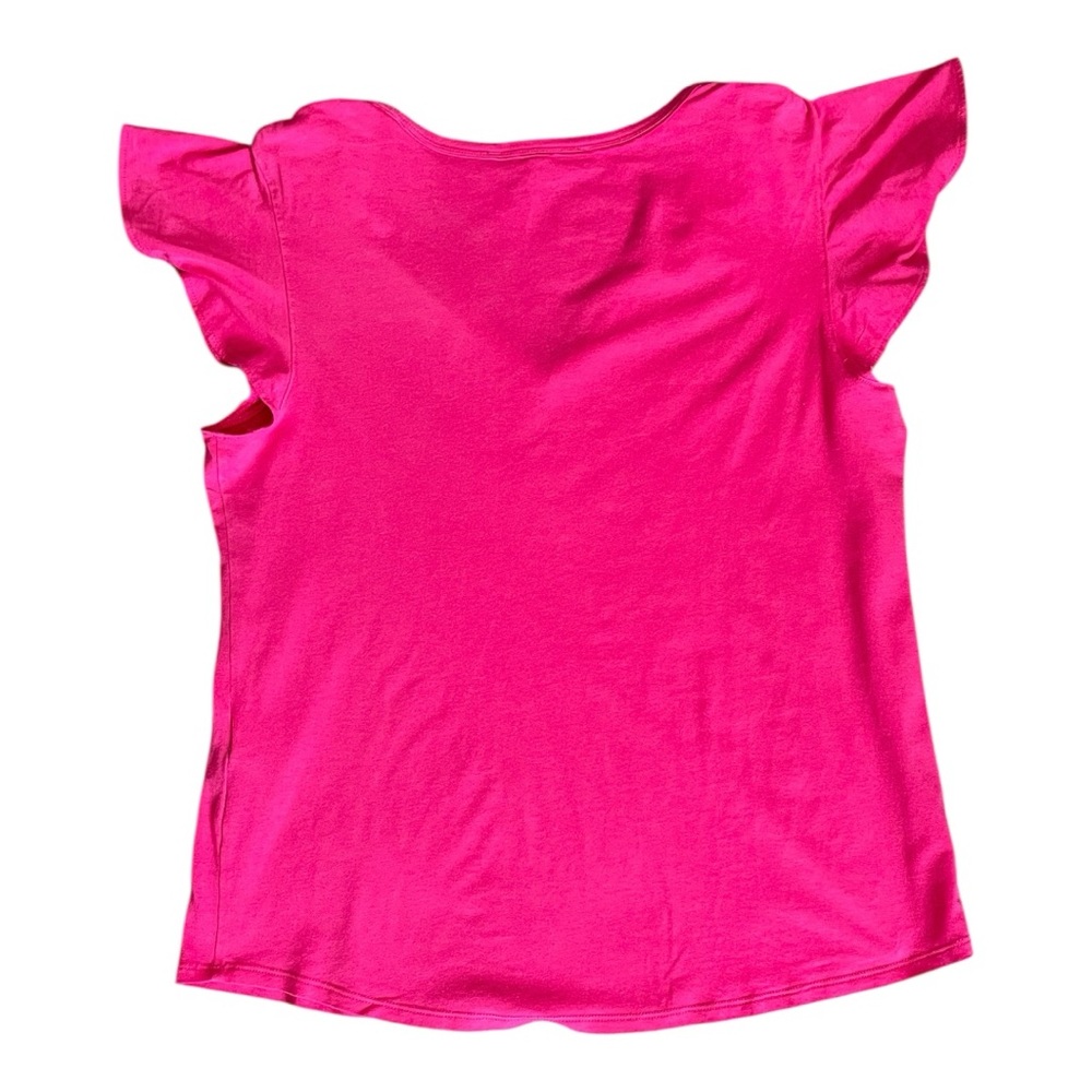 #103, White House Black Market Women's Pink Top, size L - Picture 2 of 3